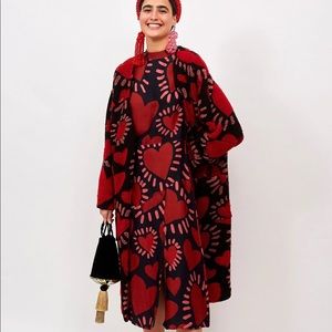 ISO Farm Rio Hearts MIDI Dress